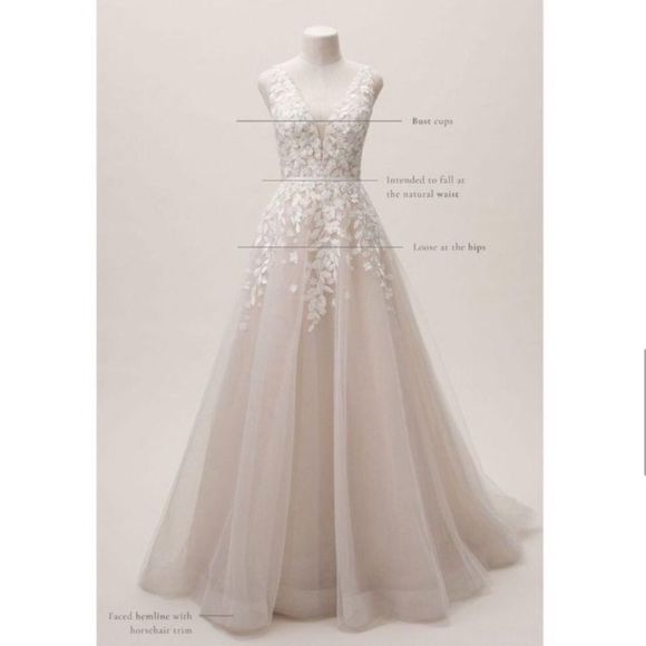 NEW! ✨ BHLDN Carmel Wedding Dress - Picture 6 of 16
